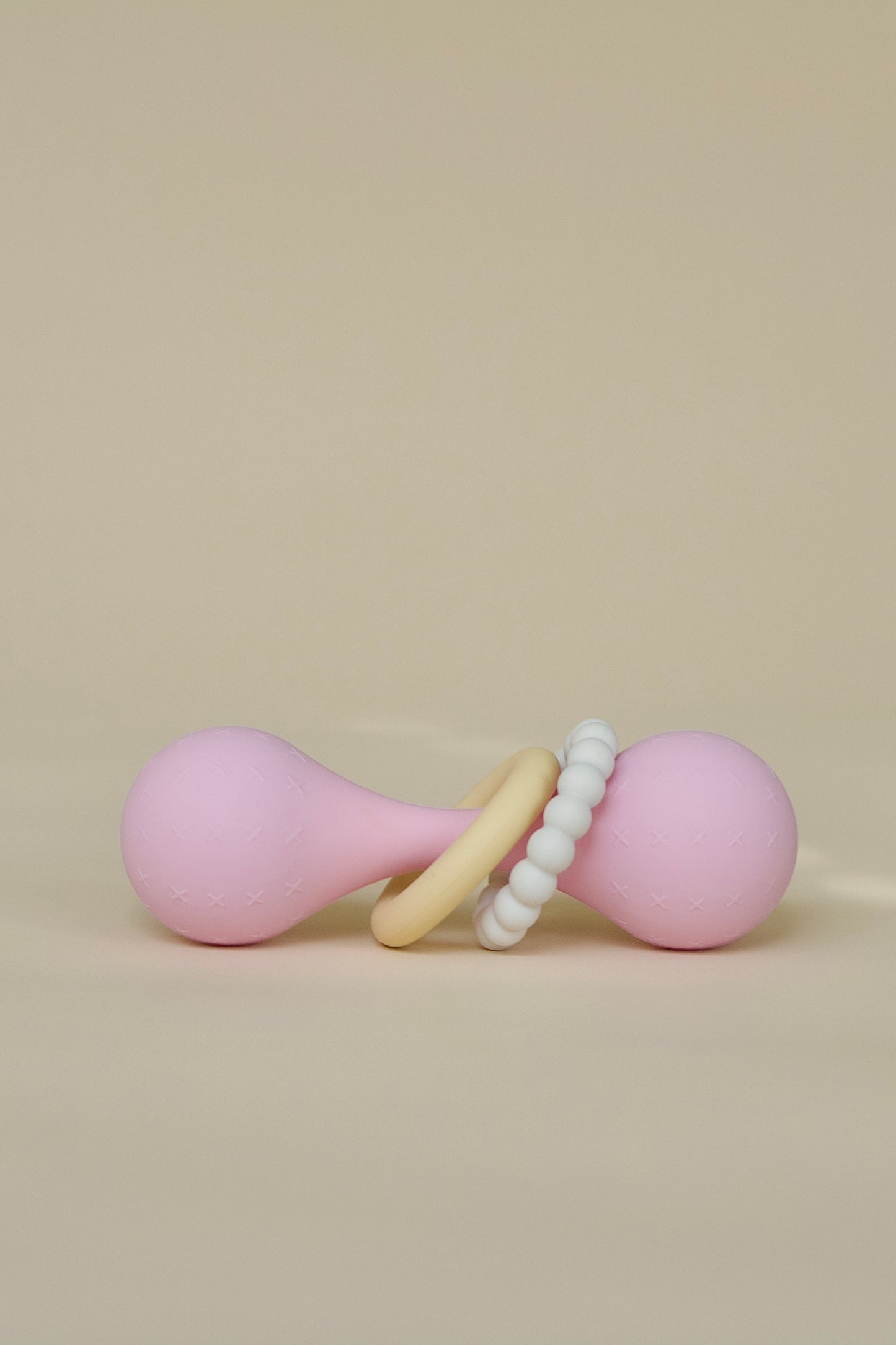 The Gumdrop Rattle + Teether || Bubblegum